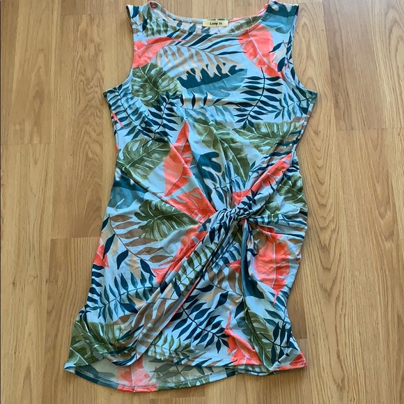 Anthropologie Tops - NEW NWT Sleeveless Tropical Top Large
